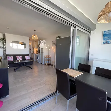 Studio 2-3 Pers Parking Clim Vue Port Et Mer La Grande-Motte Esterno foto