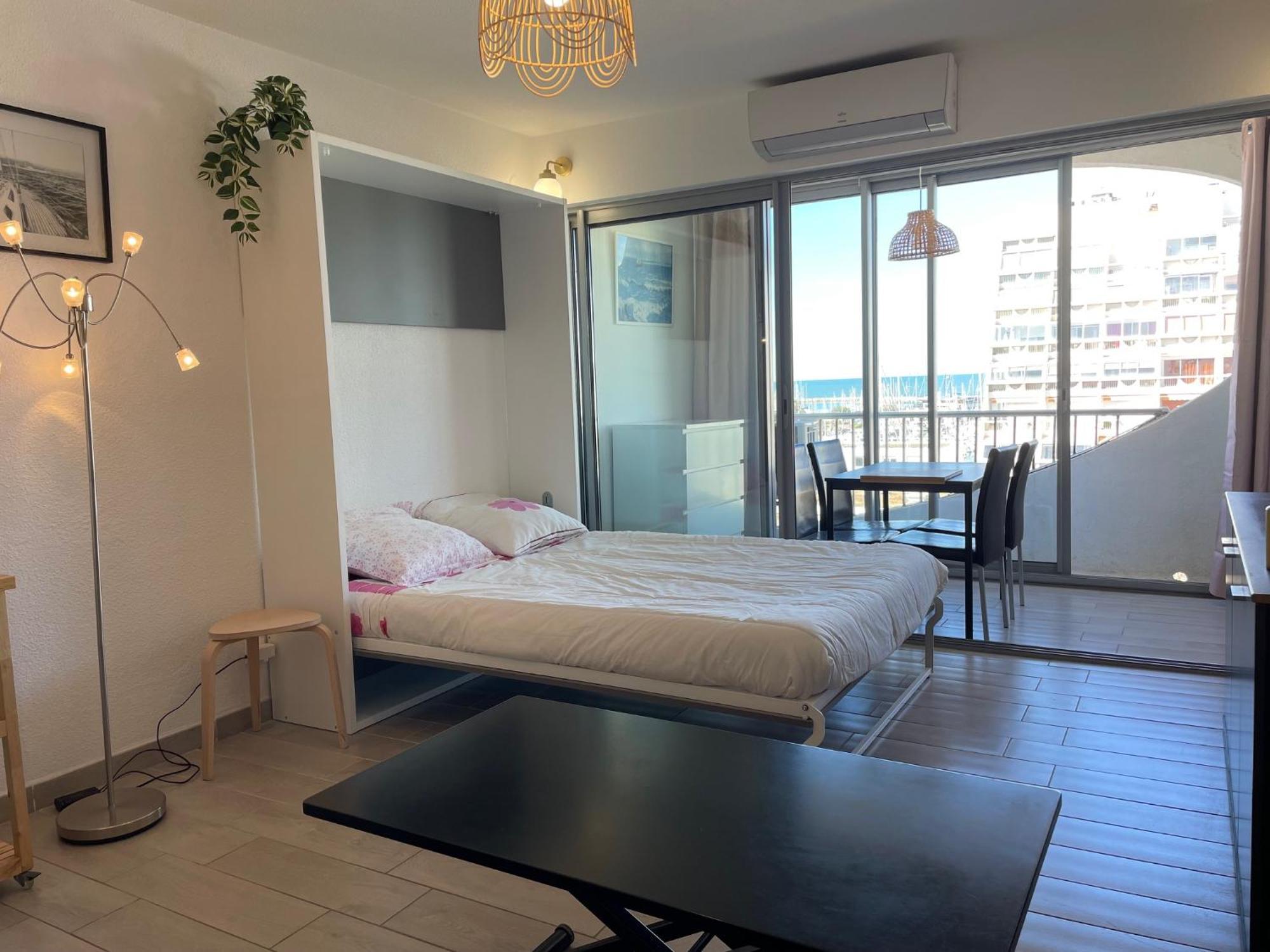 2-3 Pers Parking Clim Vue Port Et Apartment