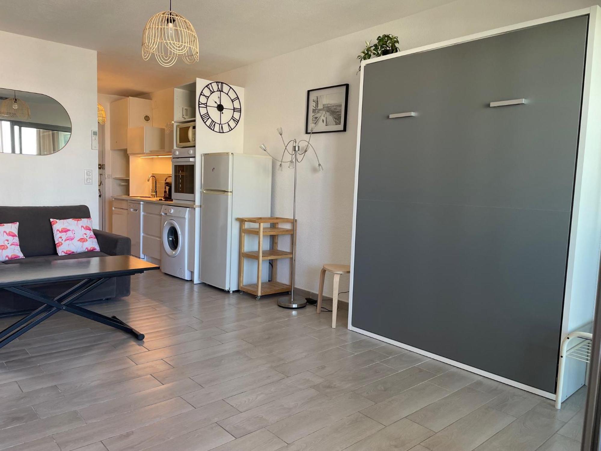 2-3 Pers Parking Clim Vue Port Et Apartment